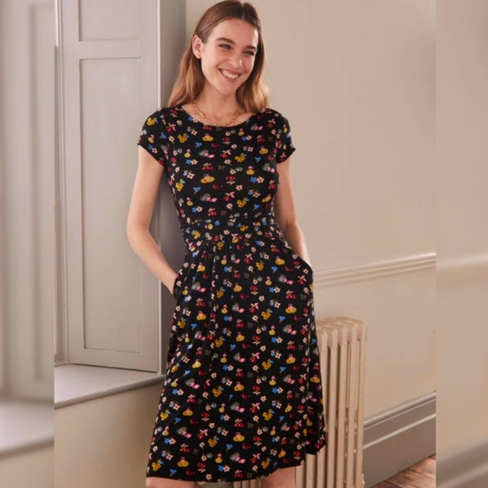 Boden Amelie Jersey Dress in EXCELLENT CONDITION